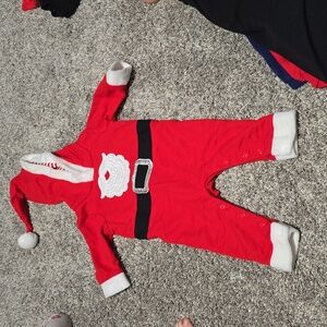 Cat & Jack Santa Outfit